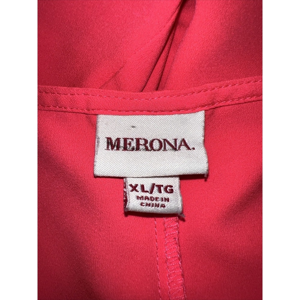 Merona Dress Women's XL Hot Pink Tank Dress - Picture 5 of 5